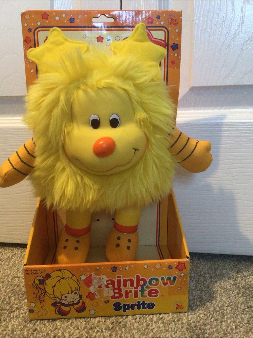 Yellow Rainbow Brite Sprite Plush
